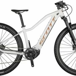 Scott Contessa Active ERIDE 910 Pearl White / Pink VTT Semi-rigide électrique Femme