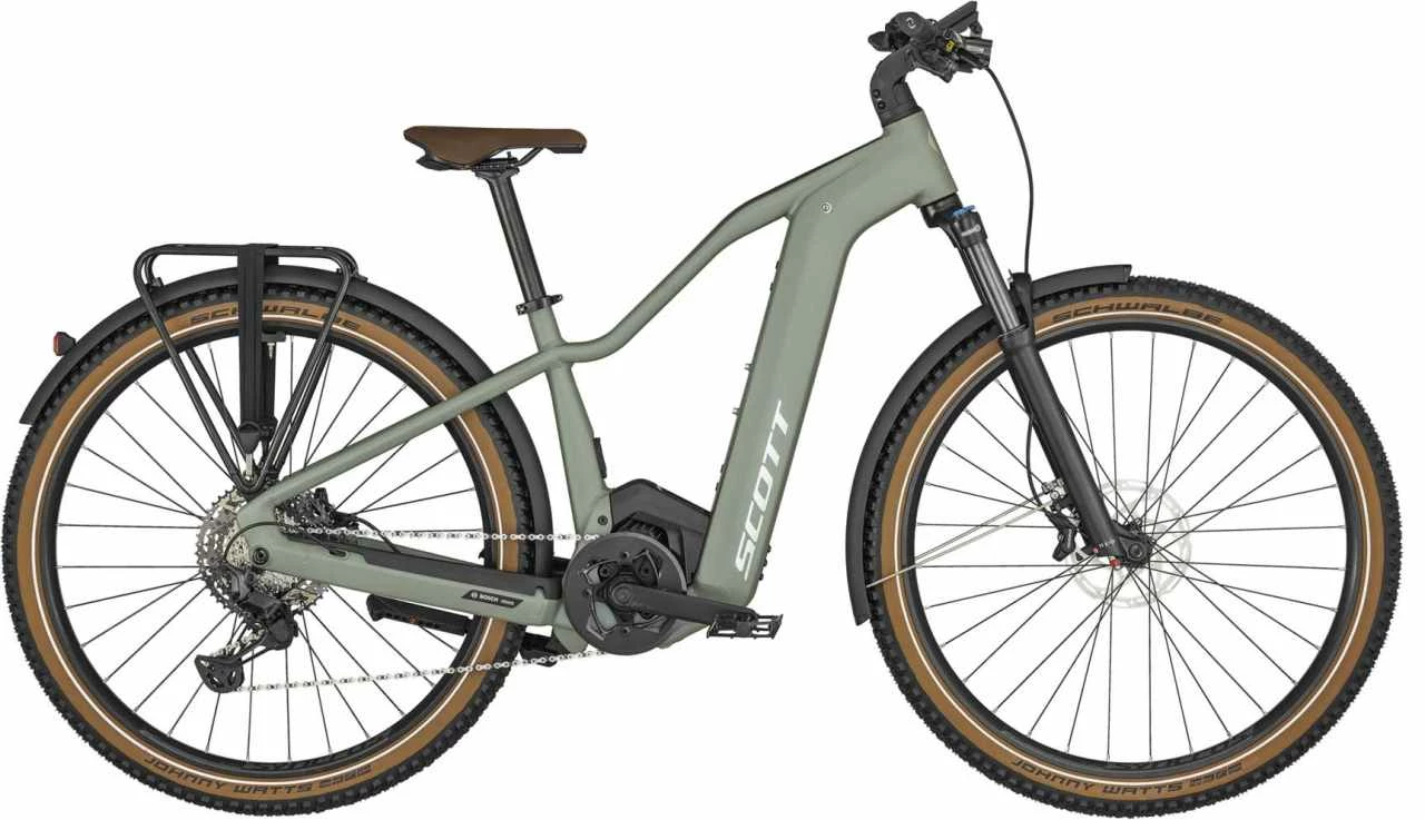 Scott Axis ERIDE 10 Lady Highland Green VTT Semi-rigide électrique Trekking 1 Scott Axis ERIDE 10 Lady Highland Green VTT Semi-rigide électrique Trekking