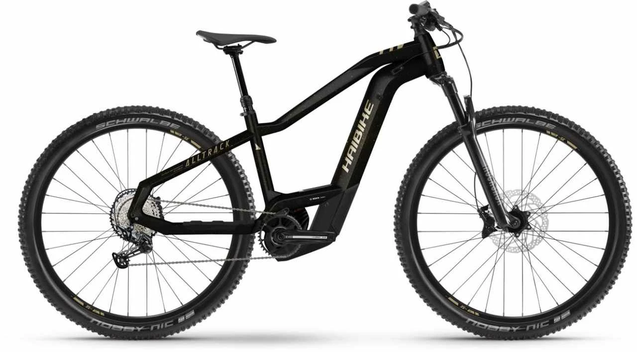 Haibike ALLTRACK 10 Gloss Blk Metallic / Tan VTT Semi-rigide électrique 1 Haibike ALLTRACK 10 Gloss Blk Metallic / Tan VTT Semi-rigide électrique