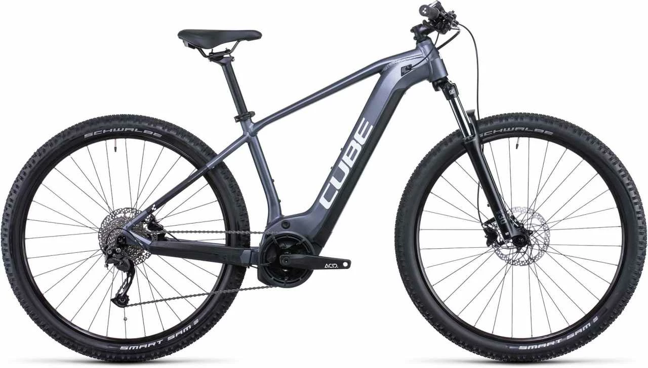 Cube Reaction Hybrid Performance 500 Metallicgrey N White VTT Semi-rigide électrique 1 Cube Reaction Hybrid Performance 500 Metallicgrey N White VTT Semi-rigide électrique