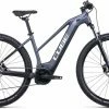 Cube Reaction Hybrid Performance 625 Metallicgrey N White VTT Semi-rigide électrique Femme