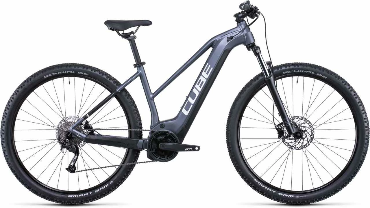 Cube Reaction Hybrid Performance 625 Metallicgrey N White VTT Semi-rigide électrique Femme 1 Cube Reaction Hybrid Performance 625 Metallicgrey N White VTT Semi-rigide électrique Femme