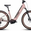 Cube Reaction Hybrid Pro 625 Blushrose N Silver VTT Semi-rigide électrique Col De Cygne