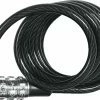 Abus Verrouillage Par Câble Spiralé 1150/120 Noir