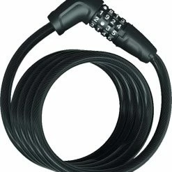 Abus Numero 5510C/180 BK SR Serrure à Câble Spirale