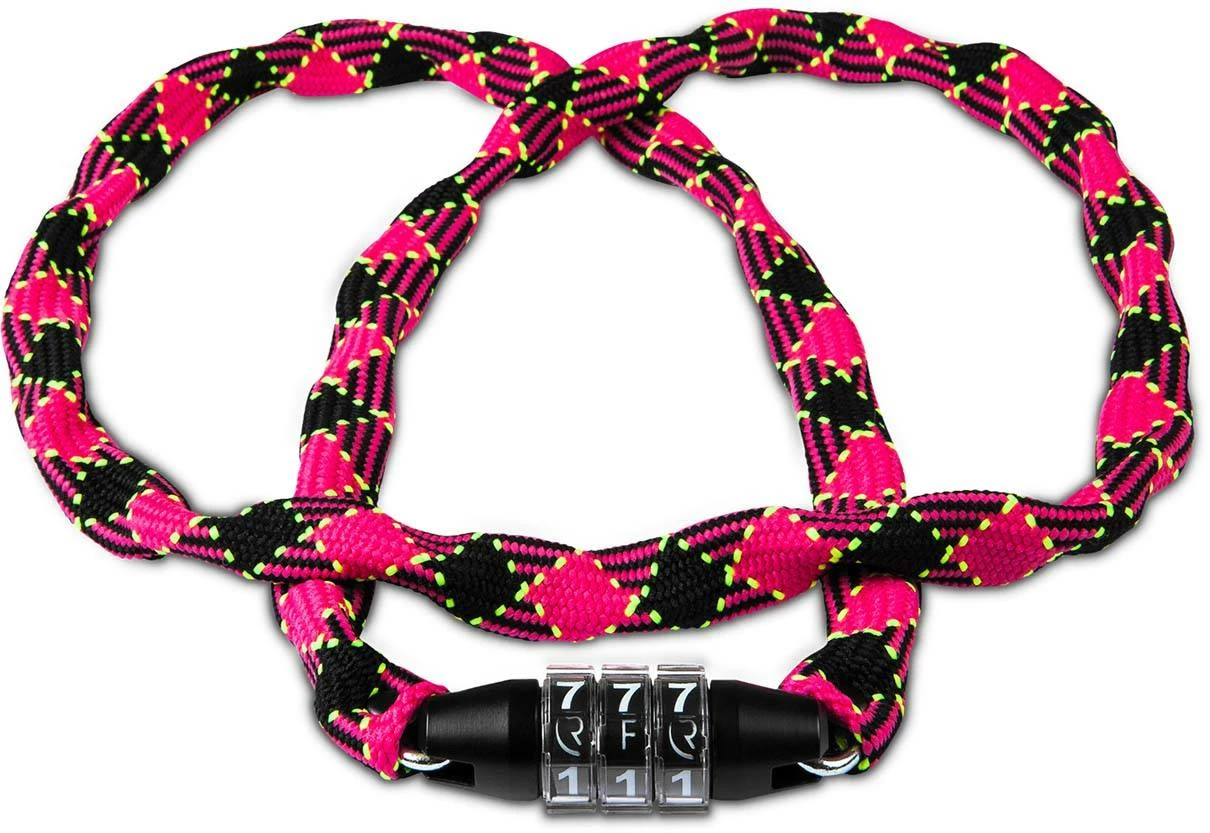 RFR Cadenas à Combinaison Style CMPT Rose Fluo Et Noir 1 RFR Cadenas à Combinaison Style CMPT Rose Fluo Et Noir