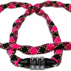 RFR Cadenas à Combinaison Style CMPT Rose Fluo Et Noir
