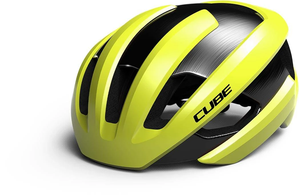 Cube Casque HERON Mips - Jaune 1 Cube Casque HERON Mips - Jaune