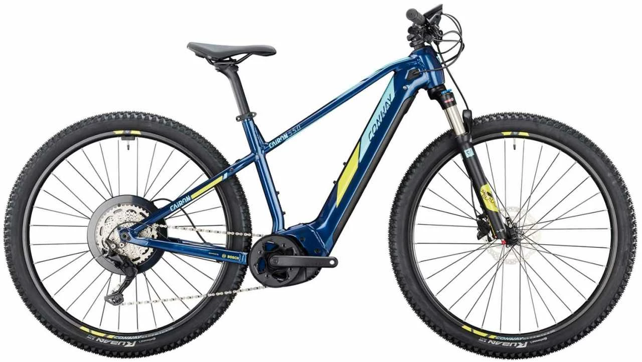Conway Cairon S 5.0 750 Darkblue Metallic / Lightblue VTT Semi-rigide électrique 1 Conway Cairon S 5.0 750 Darkblue Metallic / Lightblue VTT Semi-rigide électrique